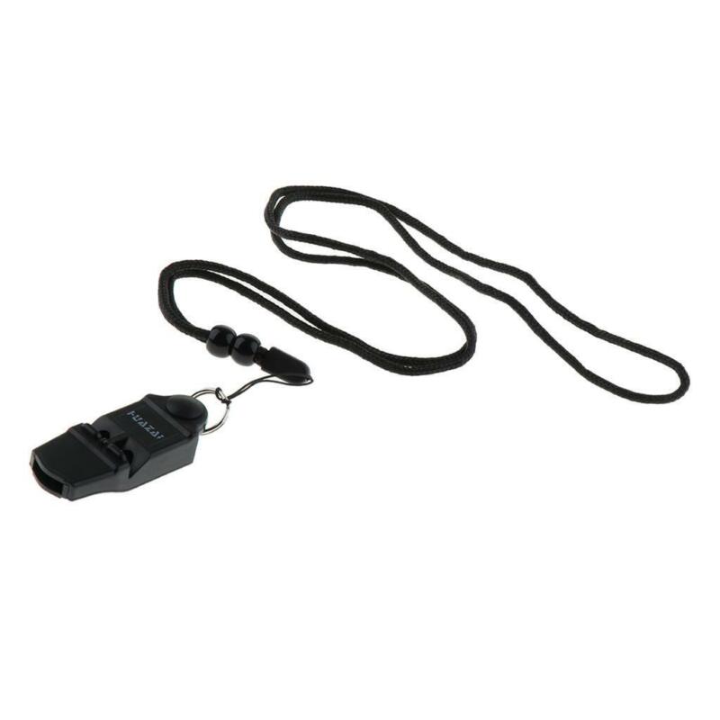 Coach and Referee Sports Whistle With Adjustable Lanyard