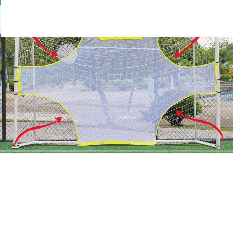 Pro Football/Soccer Goal Target Nets For Skilled Accuracy Shot Training