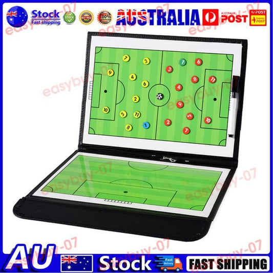 1 Set 53cm Portable Foldable Magnetic Football Tactical Coaching Clipboard