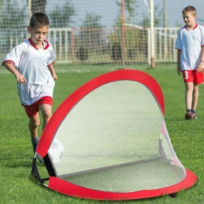 Portable Mini Folding Football/Soccer Goals For Outdoor Games or Training Drills