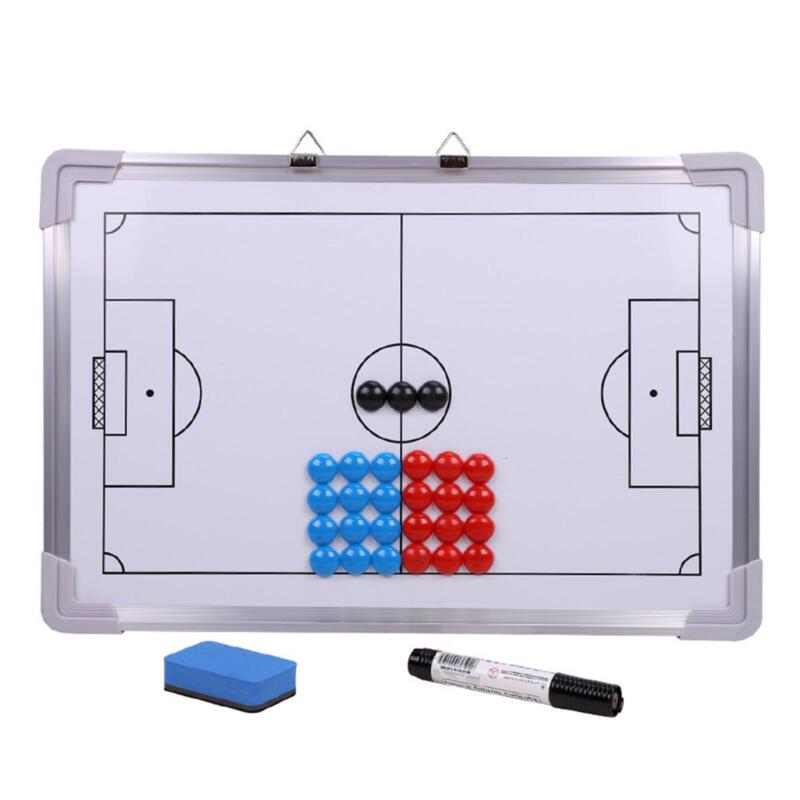 Football Magnetic Coaching Board with Marker Pen and Magnetic Player Pieces