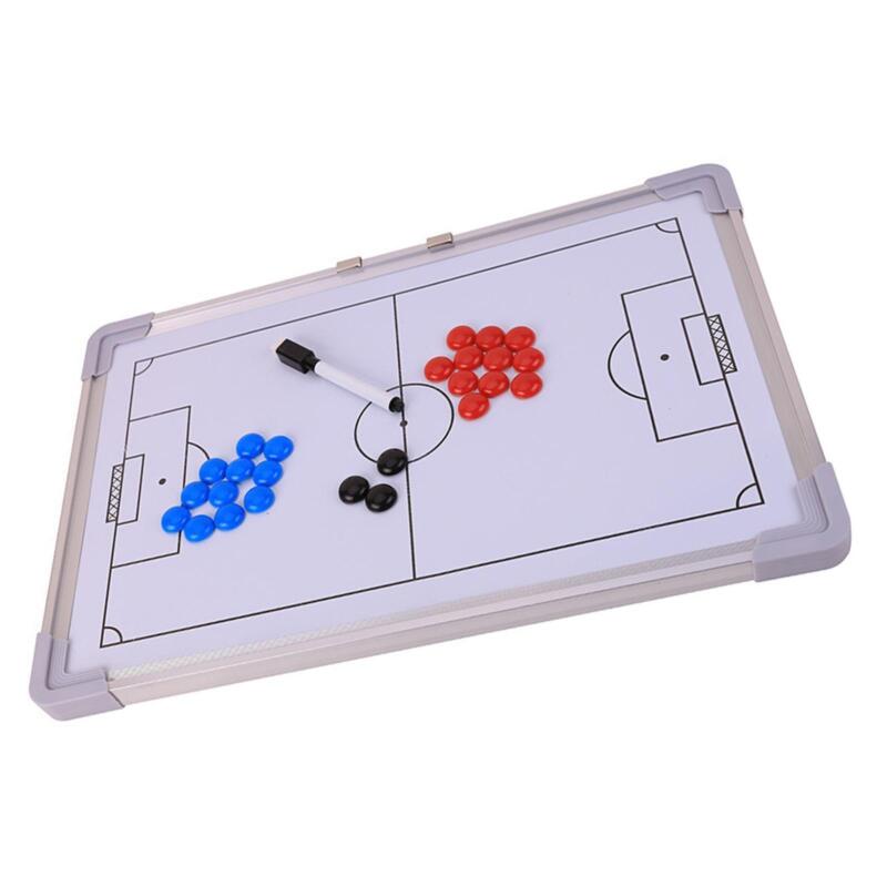 Football Magnetic Coaching Board with Marker Pen and Magnetic Player Pieces