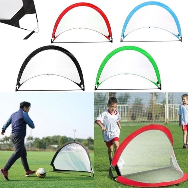 Portable Mini Folding Football/Soccer Goals For Outdoor Games or Training Drills