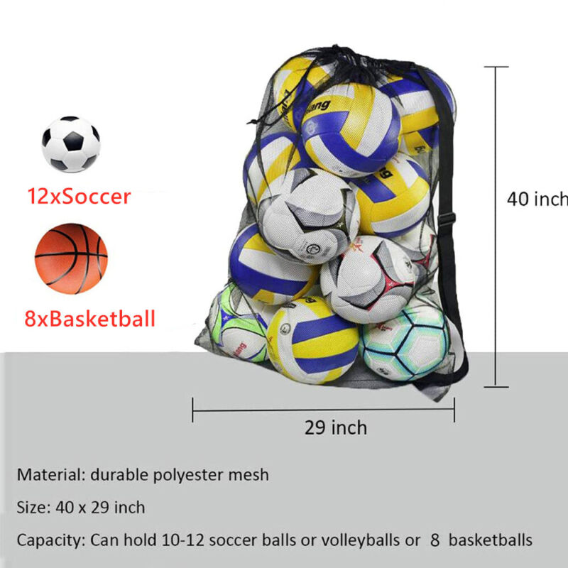 Mesh Football and Sports Equipment Bag