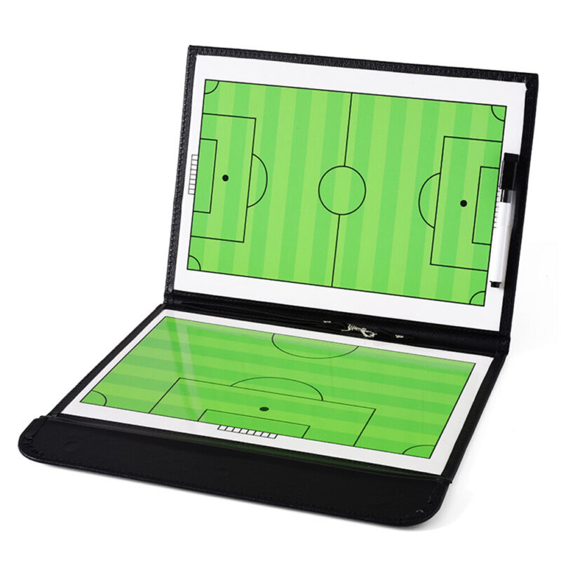 1 Set 53cm Portable Foldable Magnetic Football Tactical Coaching Clipboard