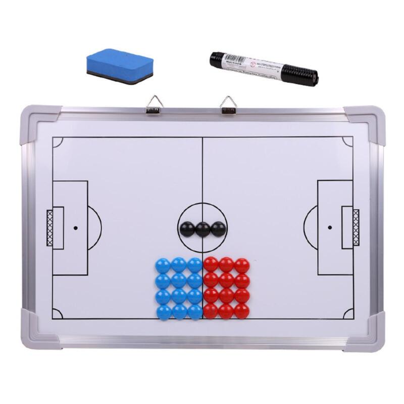 Football Magnetic Coaching Board with Marker Pen and Magnetic Player Pieces