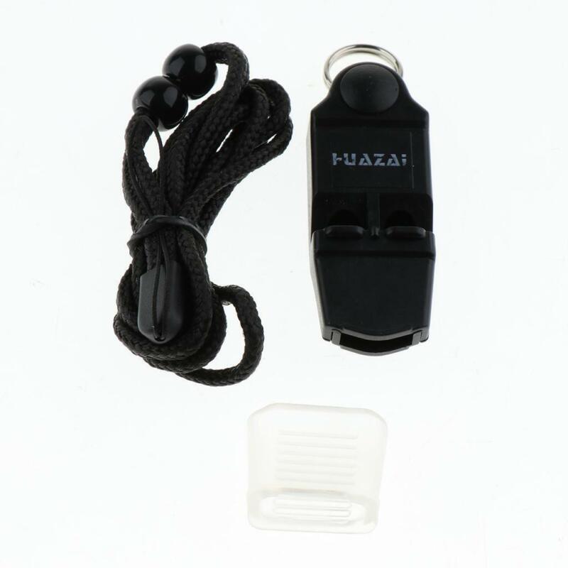 Coach and Referee Sports Whistle With Adjustable Lanyard