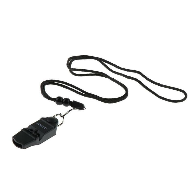 Coach and Referee Sports Whistle With Adjustable Lanyard