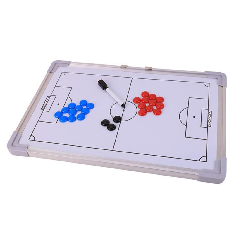 Football Magnetic Coaching Board with Marker Pen and Magnetic Player Pieces