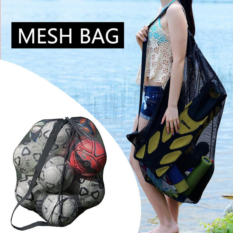 Mesh Football and Sports Equipment Bag