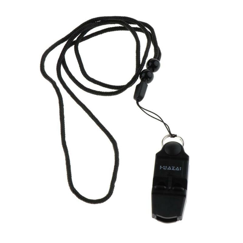 Coach and Referee Sports Whistle With Adjustable Lanyard