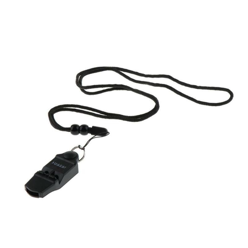 Coach and Referee Sports Whistle With Adjustable Lanyard