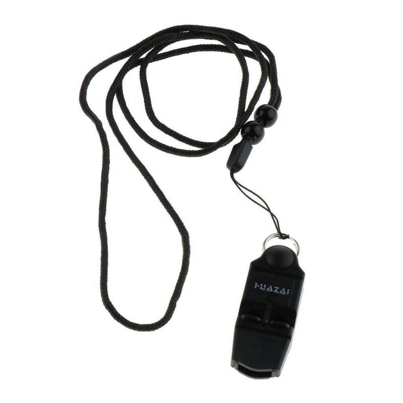 Coach and Referee Sports Whistle With Adjustable Lanyard