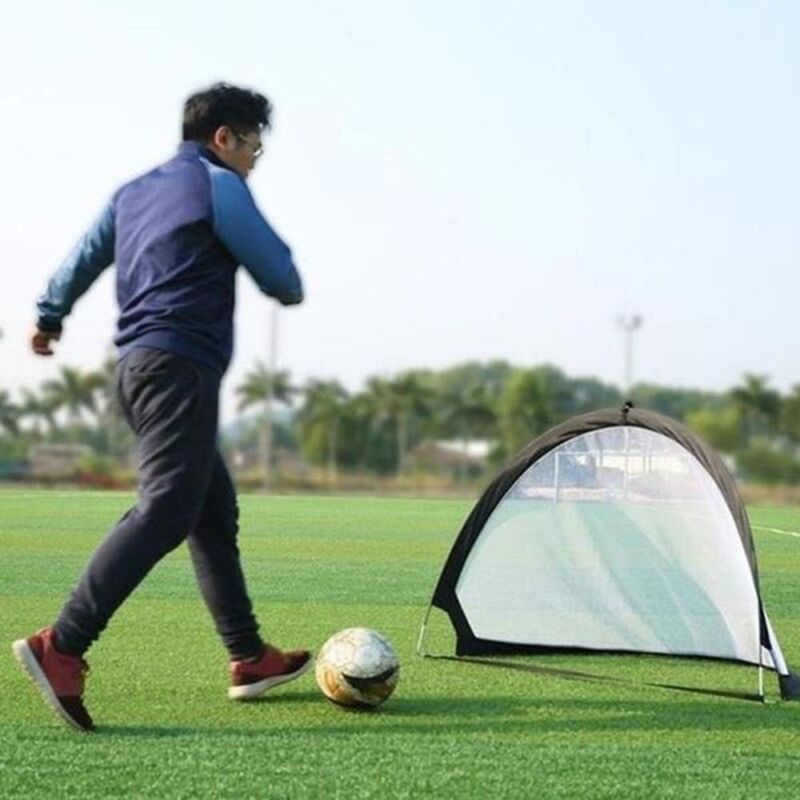 Portable Mini Folding Football/Soccer Goals For Outdoor Games or Training Drills