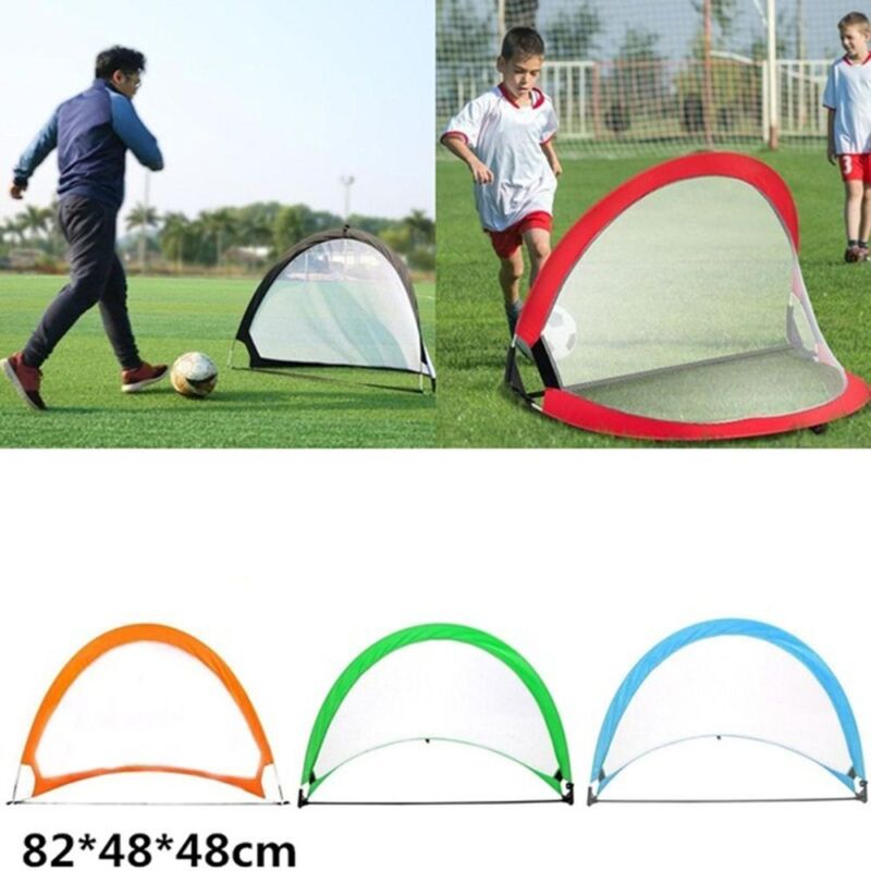 Portable Mini Folding Football/Soccer Goals For Outdoor Games or Training Drills