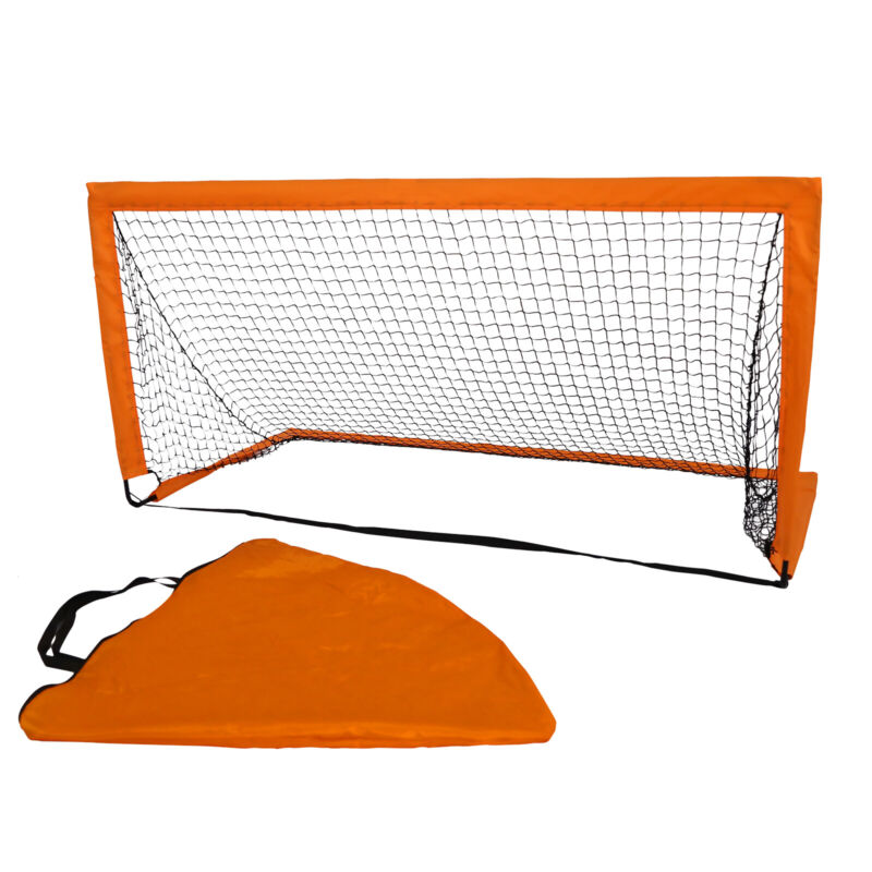 Football Portable Training Goal Set For Outdoor Practice w/Carry Bag