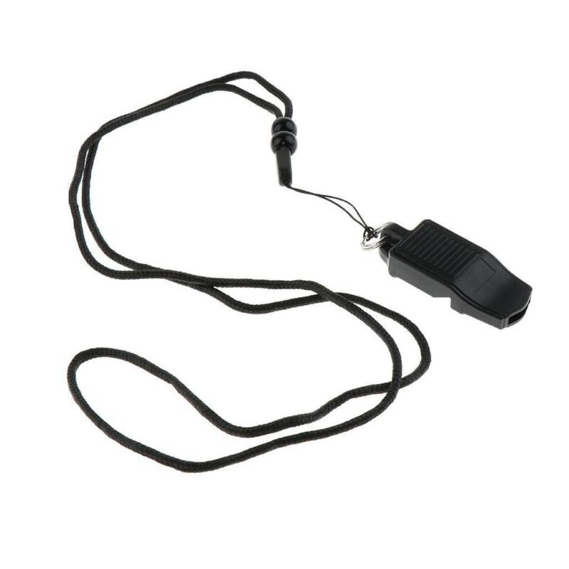 Coach and Referee Sports Whistle With Adjustable Lanyard