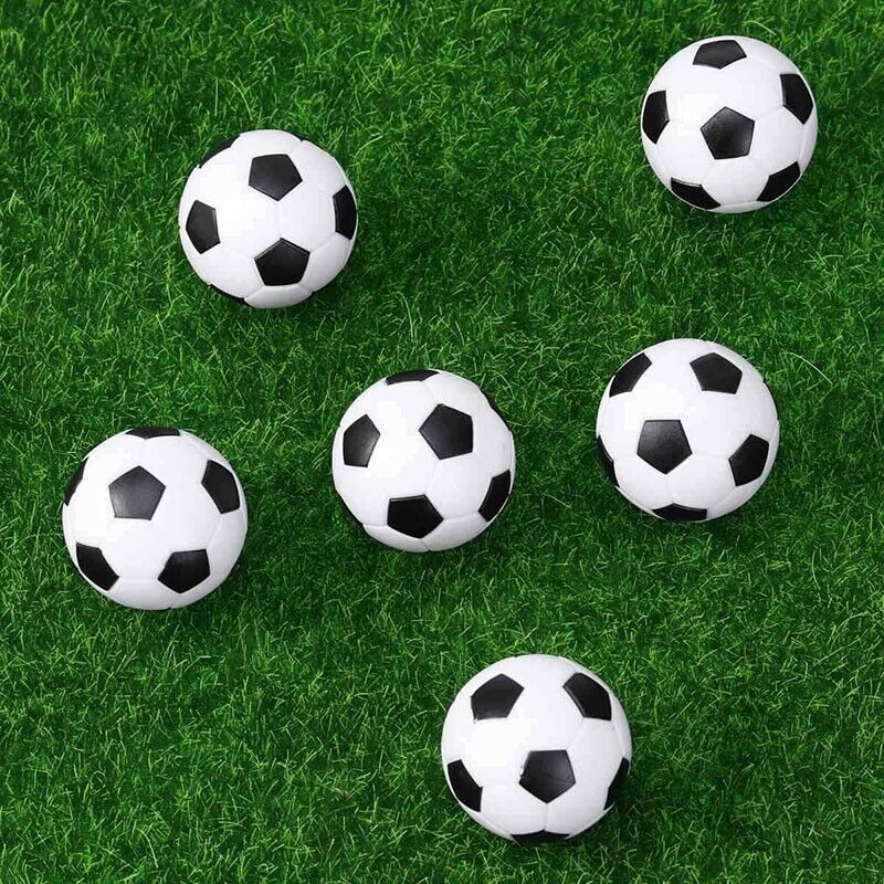 6 x 3.2cm/1.3" Mini Table Football Balls ABS