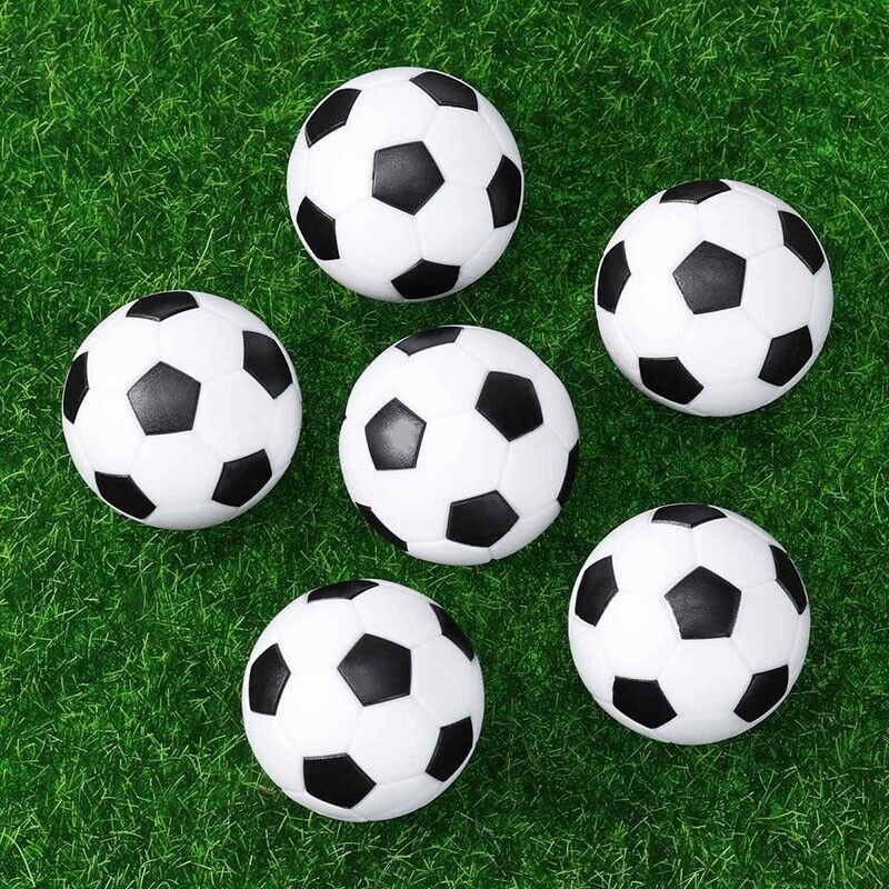 6 x 3.2cm/1.3" Mini Table Football Balls ABS