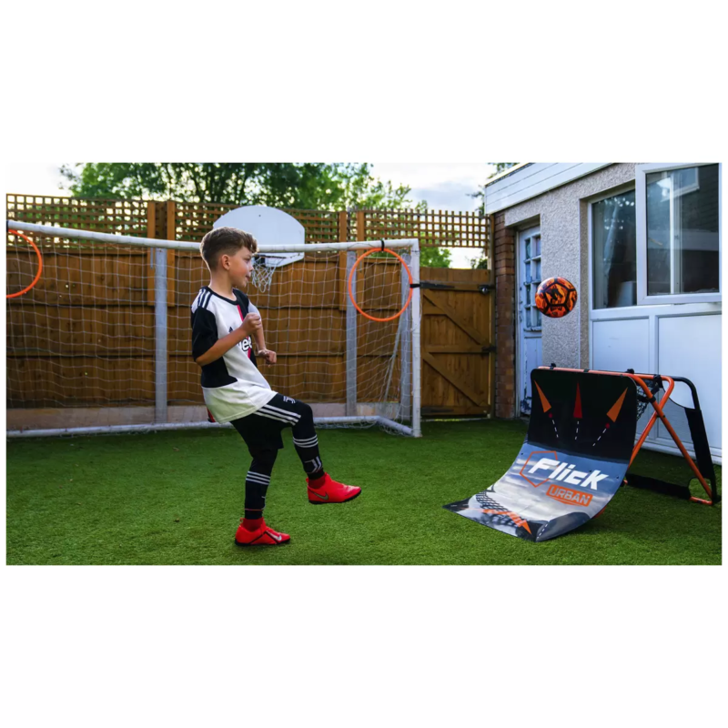 Football Flick Urban Skills Training Rebounder and Net